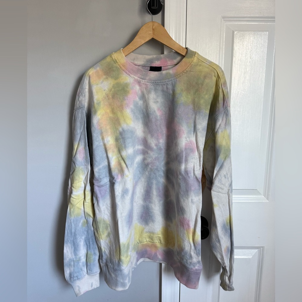 Zara Crewneck Tie Dye Sweater